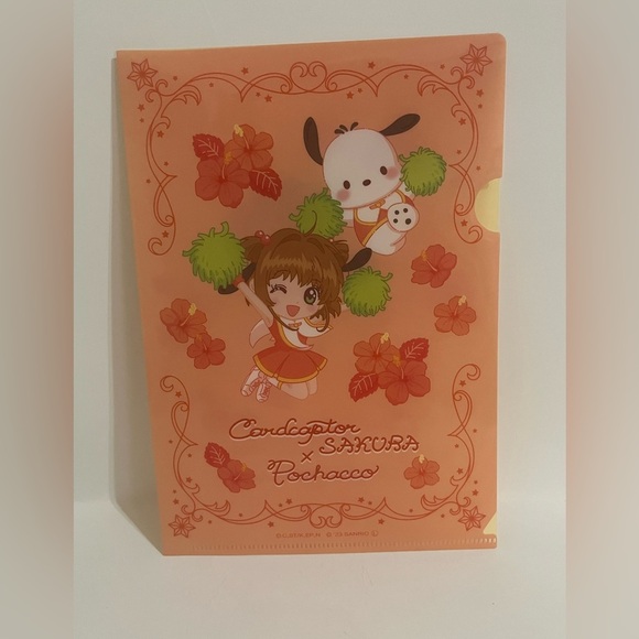 2023 Cardcaptor Sakura Pochacco and PomPompurin Single Pocket Folder Size A5 - Picture 1 of 6